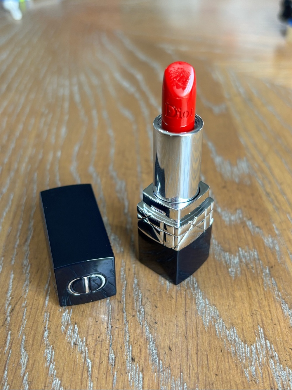 Dior Lipstick shade 999 in Vibrant Red, mini 1.5 g
